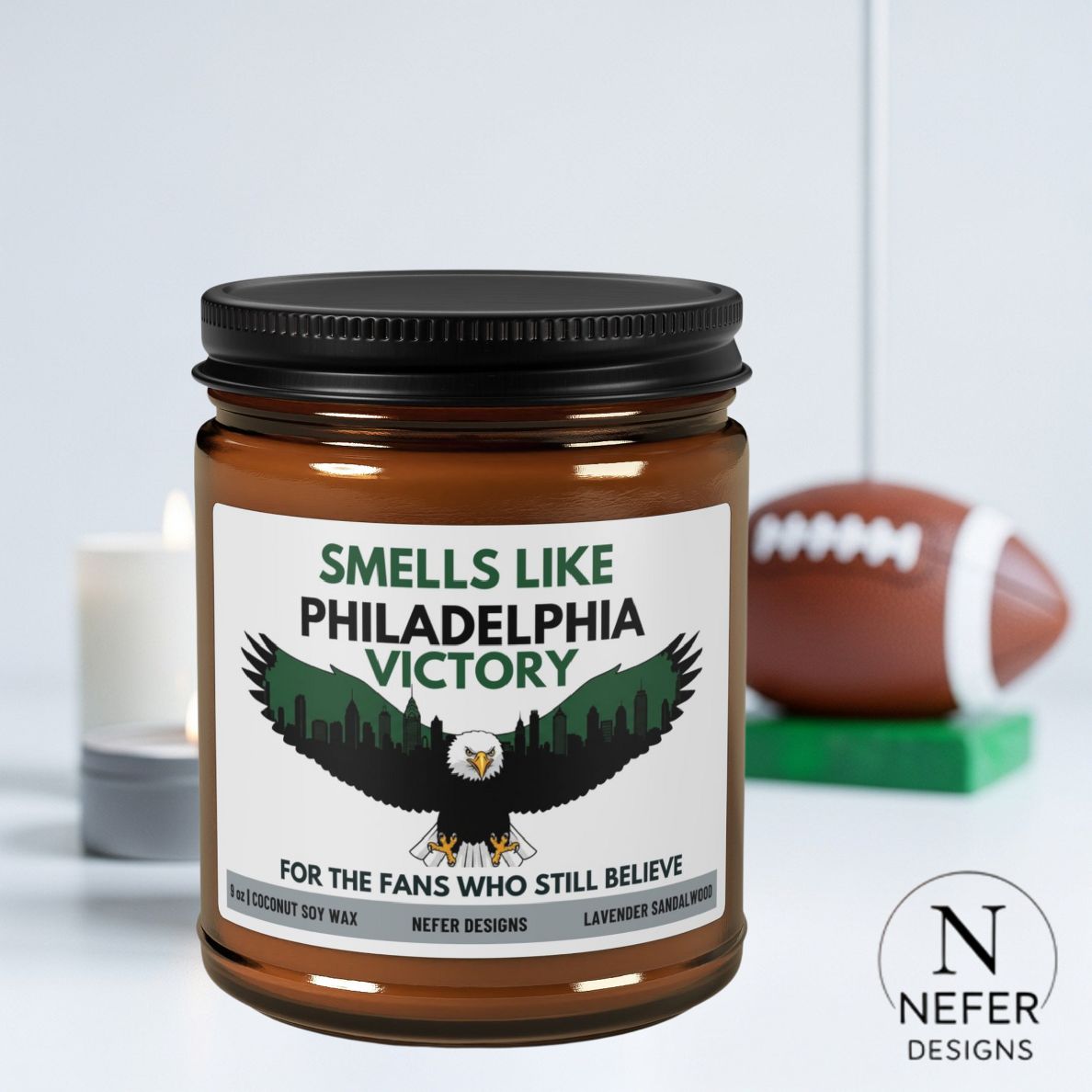 Philadelphia Victory Candle | Smells like a Win
