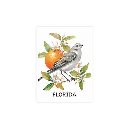 Florida | Mockingbird & Orange Blossoms | Home State Greeting Card