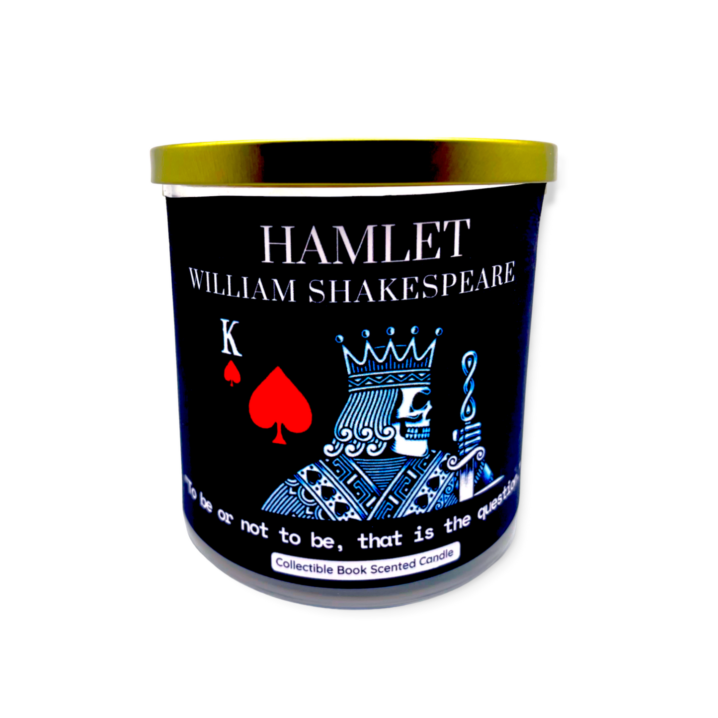 Hamlet by William Shakespeare Candle| Literature Candle