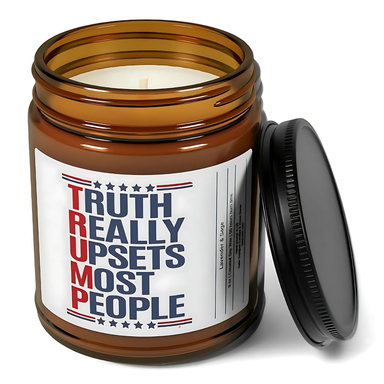 Truth Reality Upsets Most People Donal Trump Candle | Election Candles