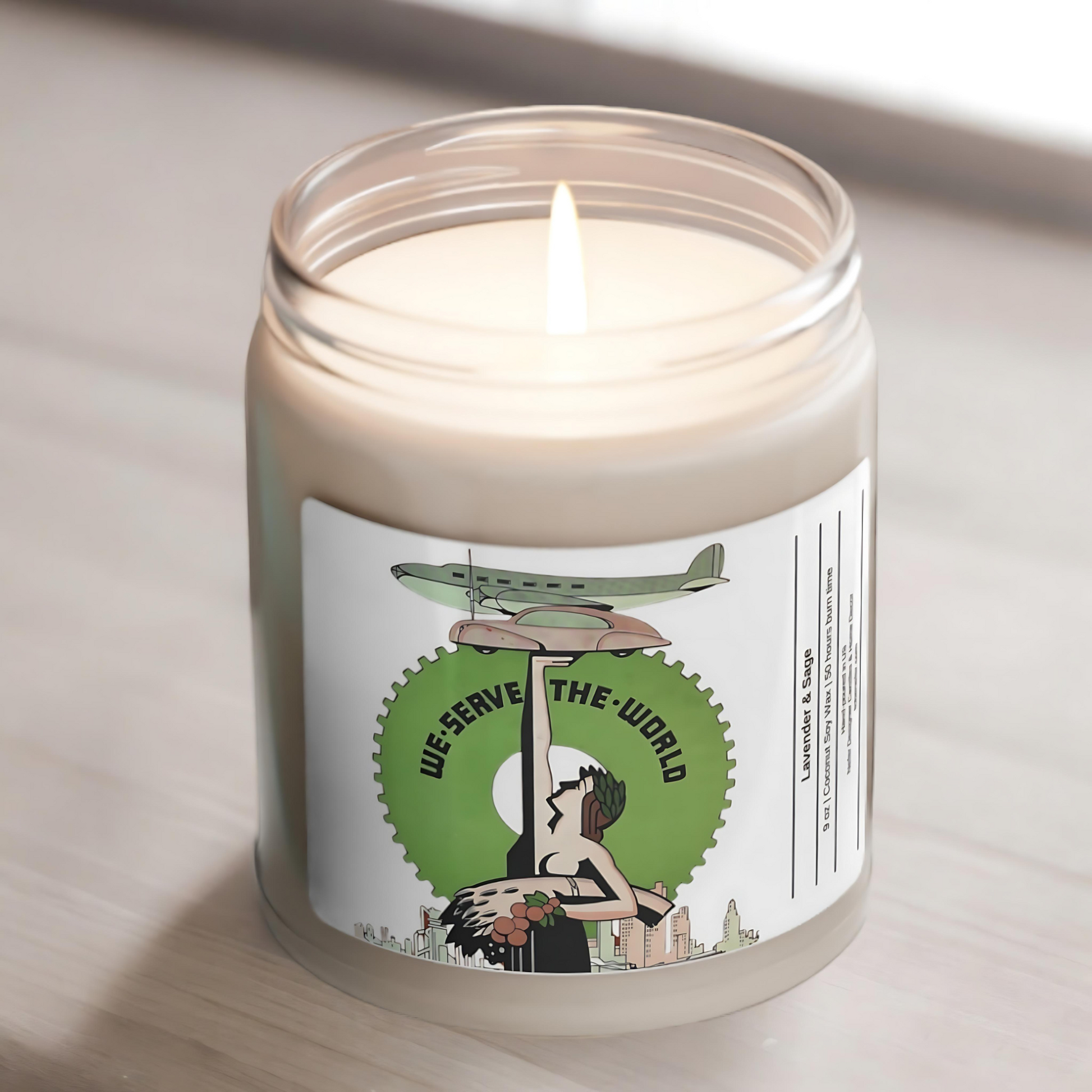 Michigan-We Serve the World | State Scented Candle