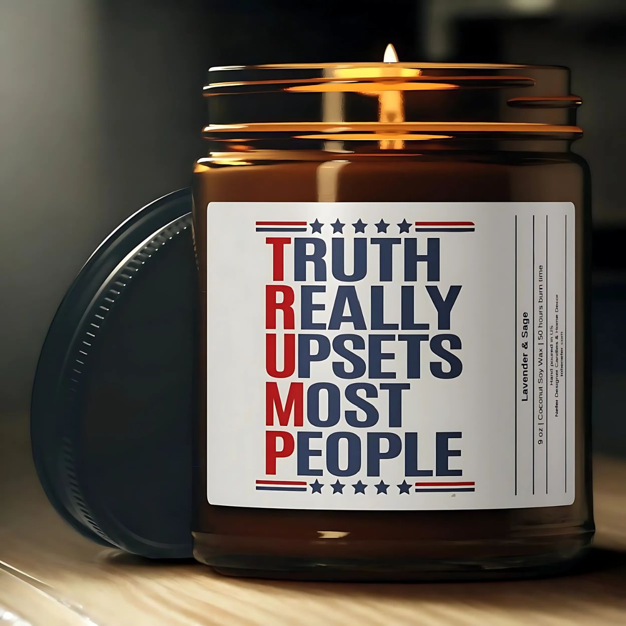 Truth Reality Upsets Most People Donal Trump Candle | Election Candles