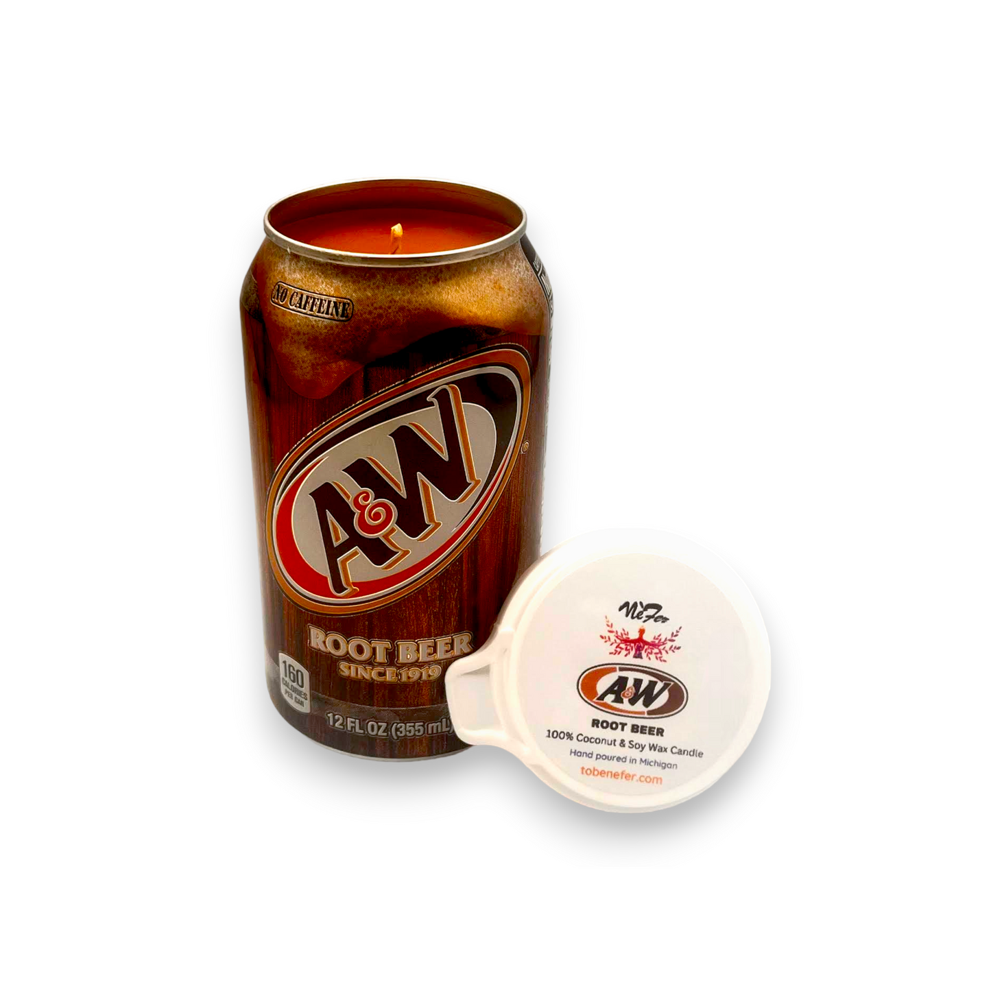 A & W Root Beer Can Candle | 12 oz Can