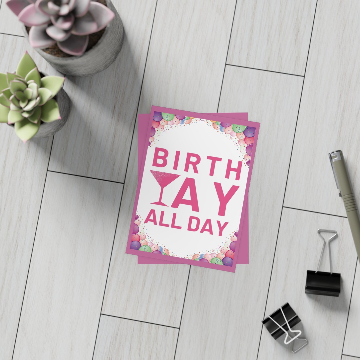 Birthday All Day with Pink Martini | Birthday Card