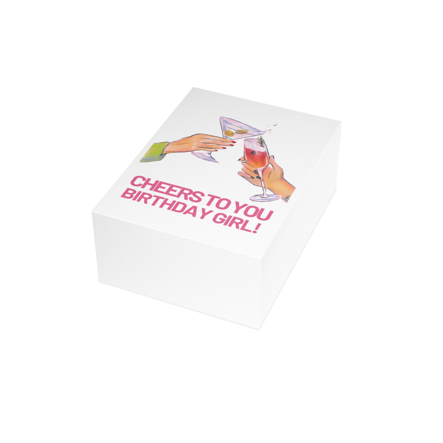 Cheers to you Birthday Girl Card | Birthday Card