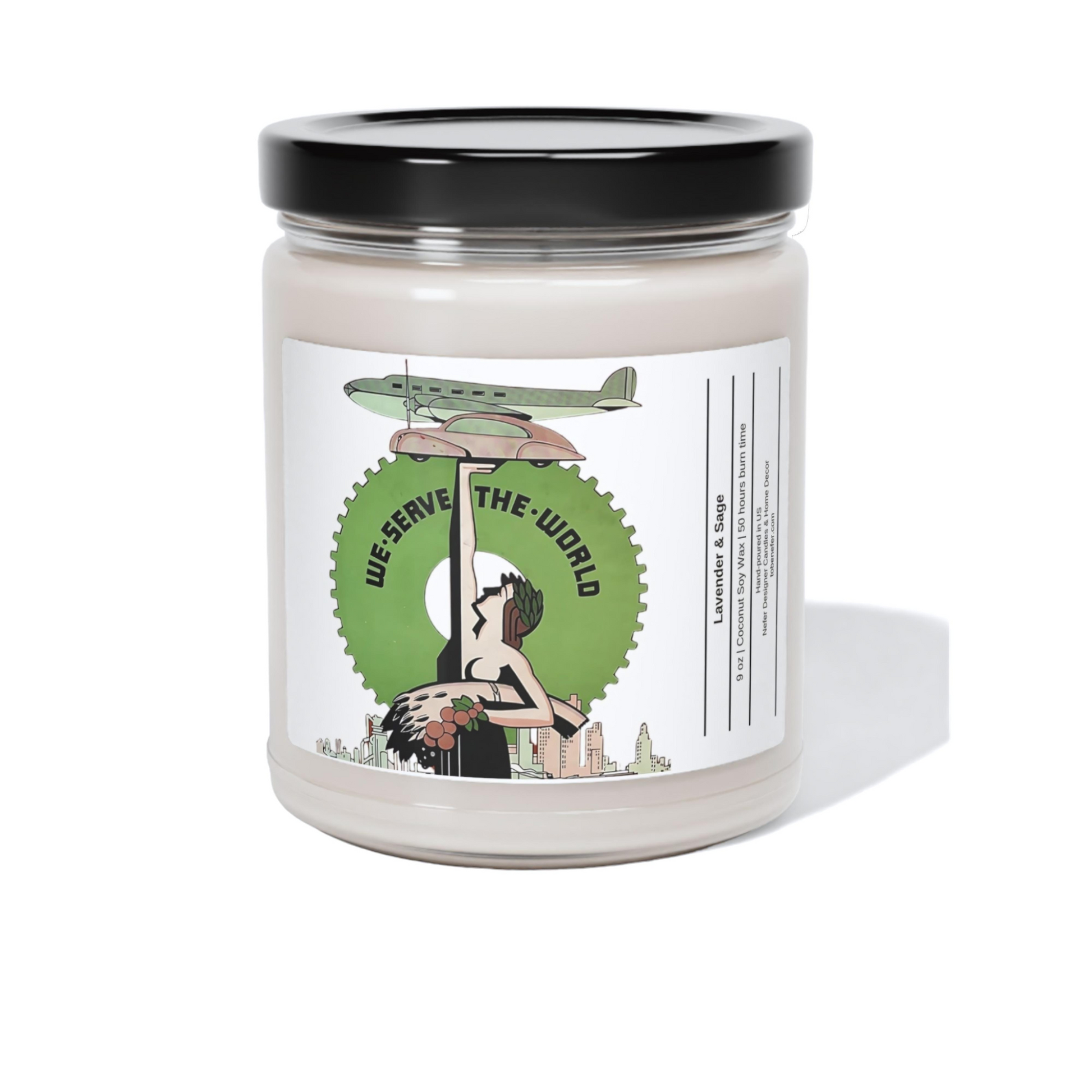 Michigan-We Serve the World | State Scented Candle