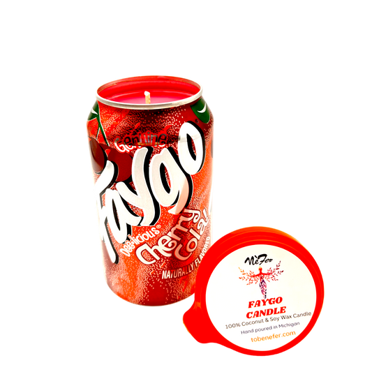 Faygo Cherry Cola Candle | 12 oz Can