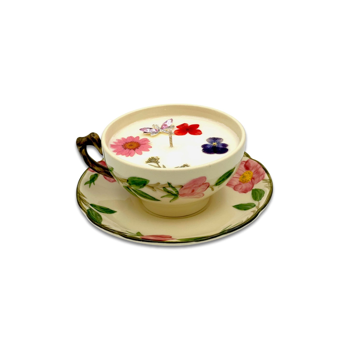 American Franciscan Vintage Teacup Candle