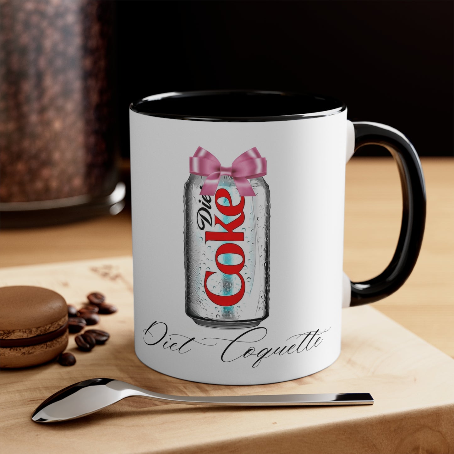Diet Coquette Ceramic 11 oz Mug | Diet Coke Coquette Mug | Diet Mtn Dew Coquette Mug | Diet Dr Pepper Coquette