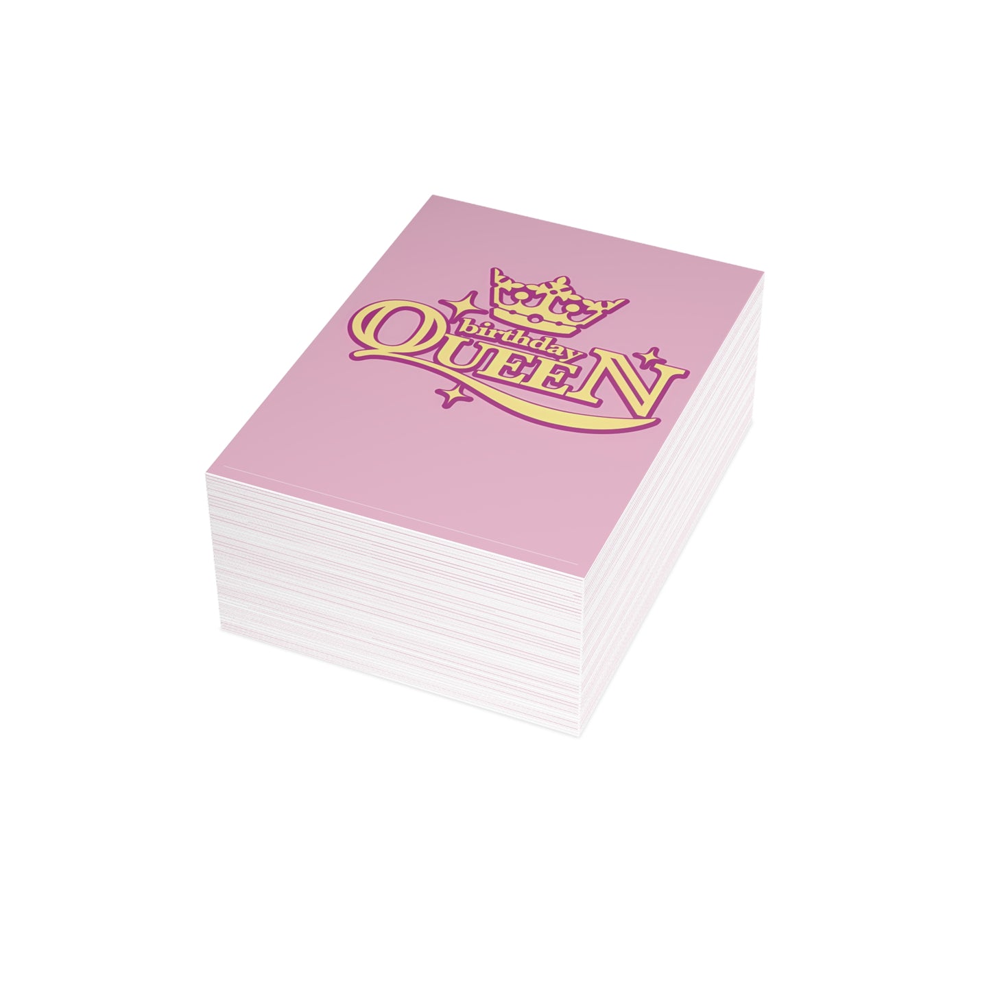 Birthday Queen Royally Fabulous Pink  | Birthday Card