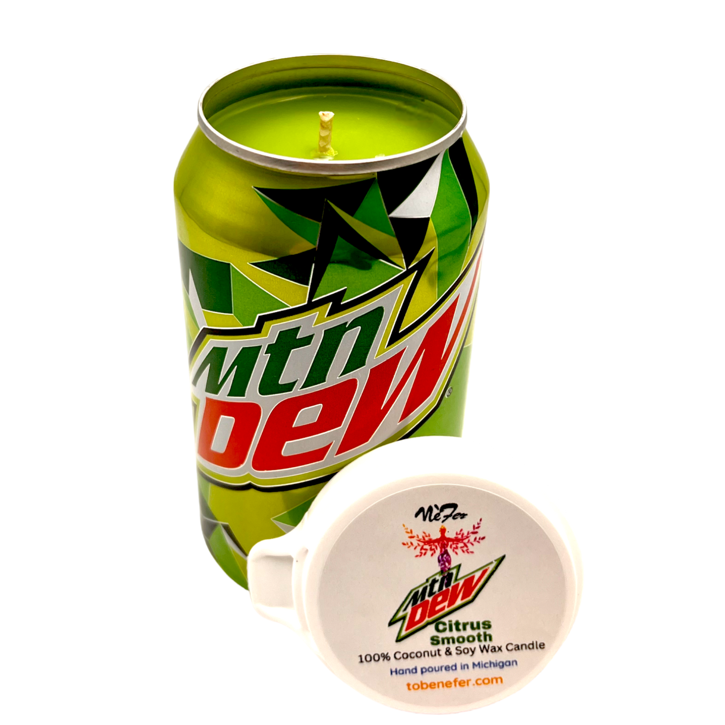 Mountain Dew Candle | 12 oz Can