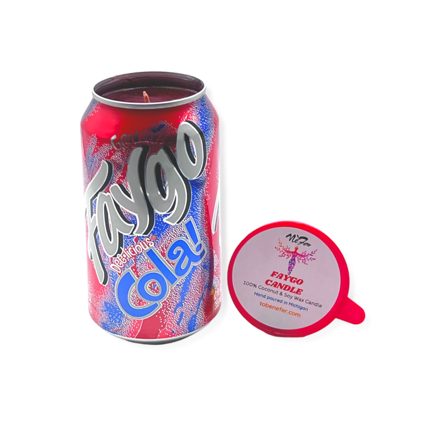Faygo Cola Candle | 12 oz Can
