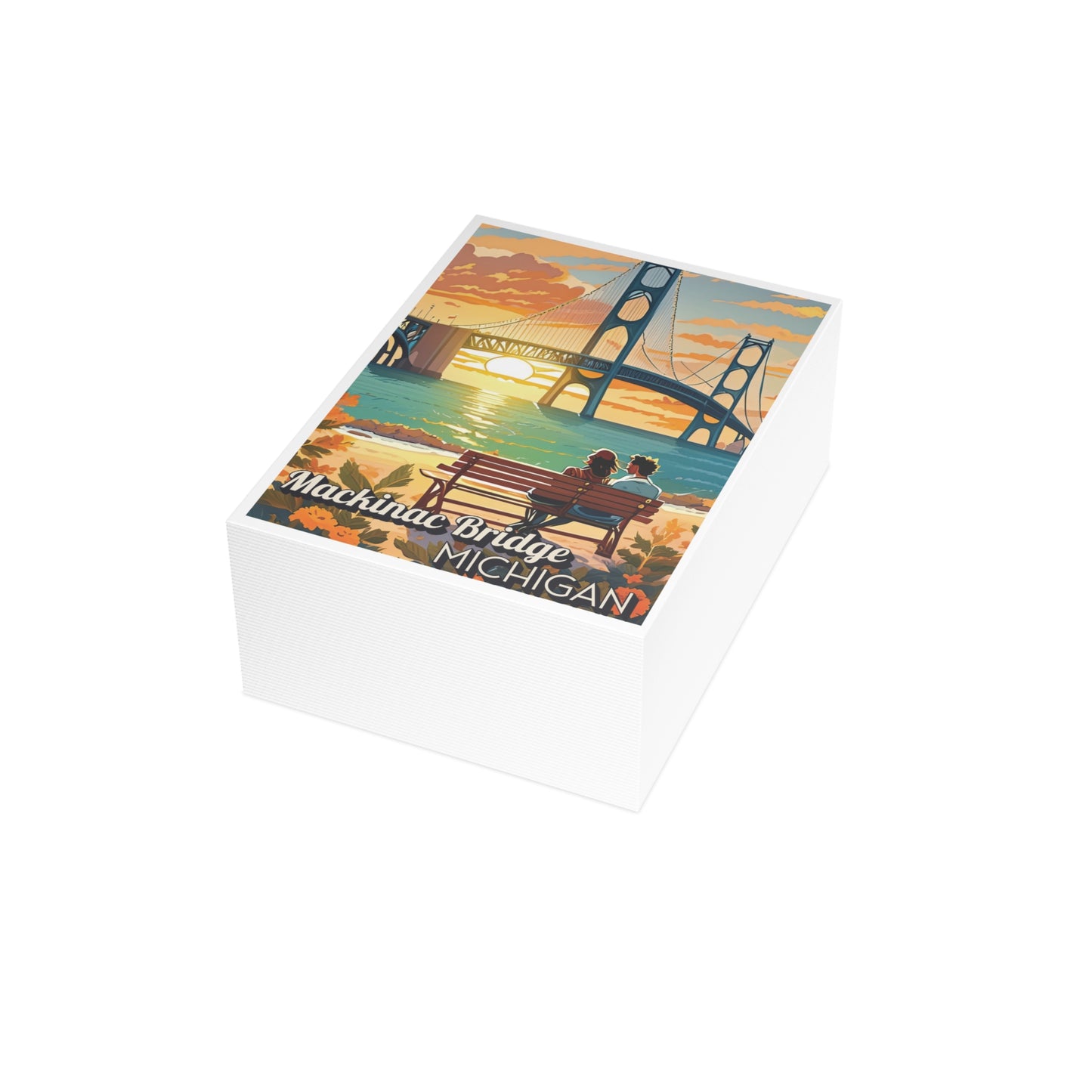 Mackinac Bridge Michigan | Home State Greeting Card