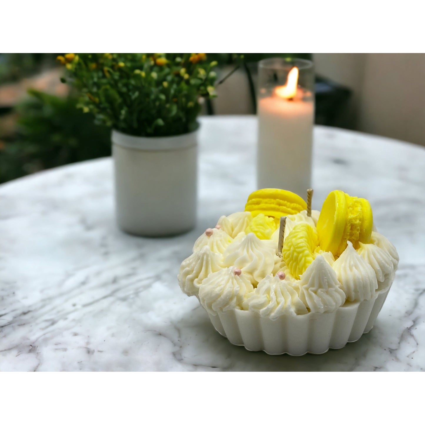 Creamy Lemon Pie Candle