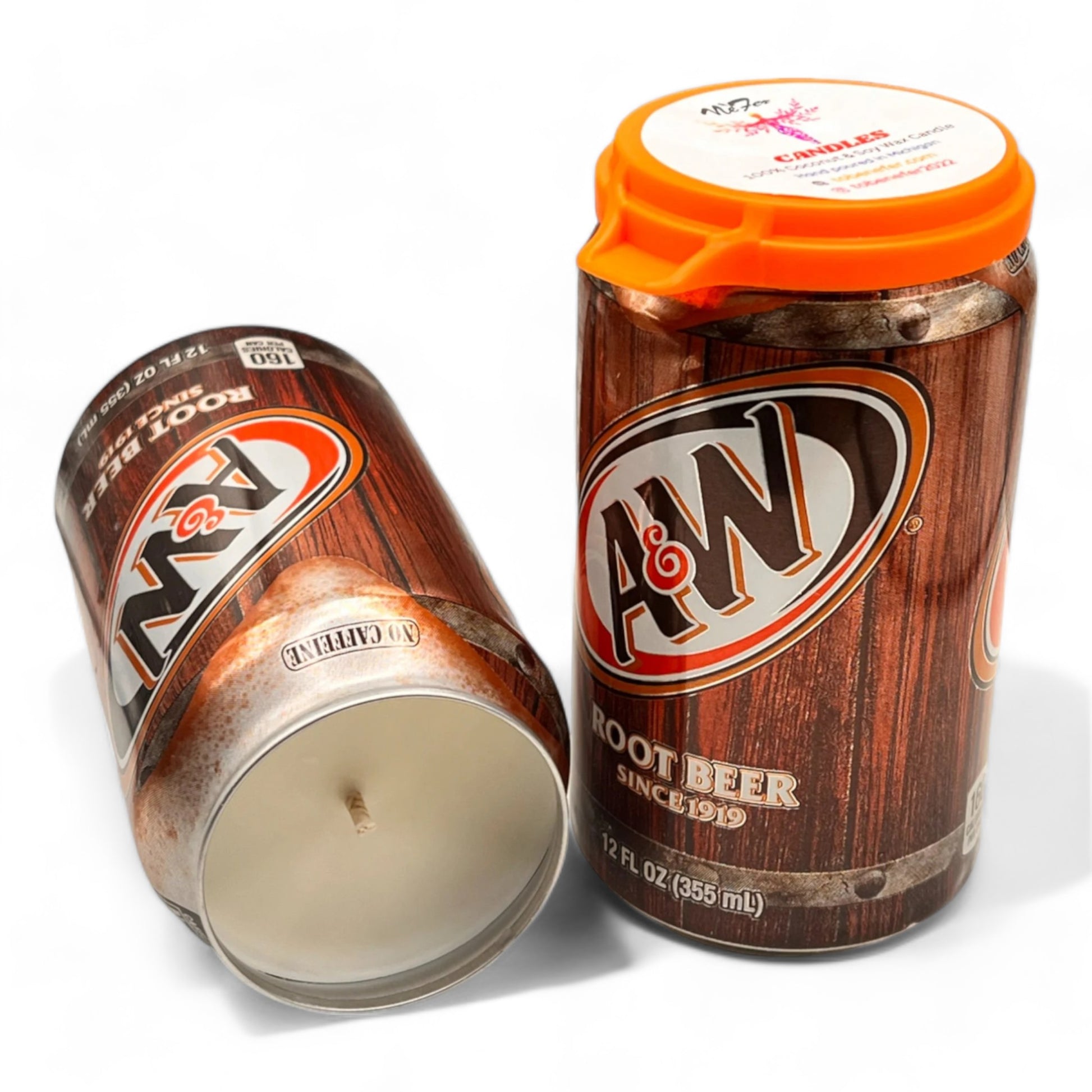 A&W Root Beer Can Candle