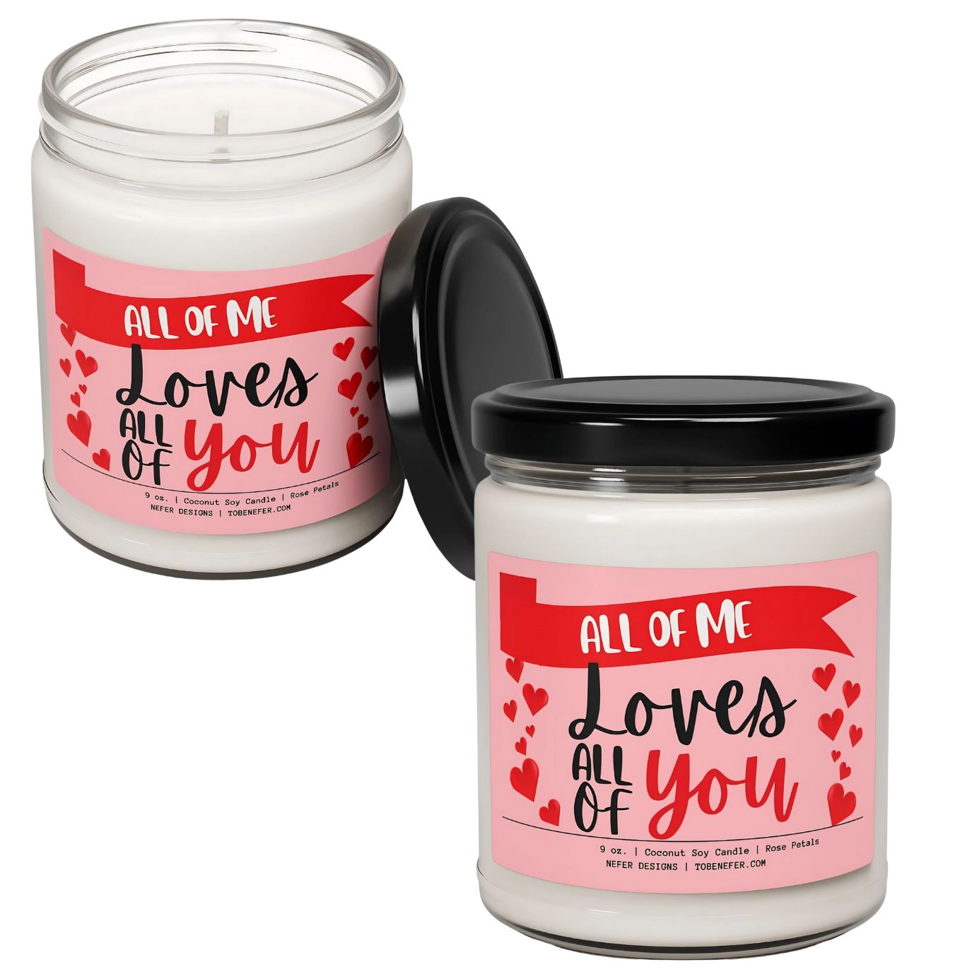 All of Me Loves All of You | Valentine’s Day Cupid’s Choice Candles 4 