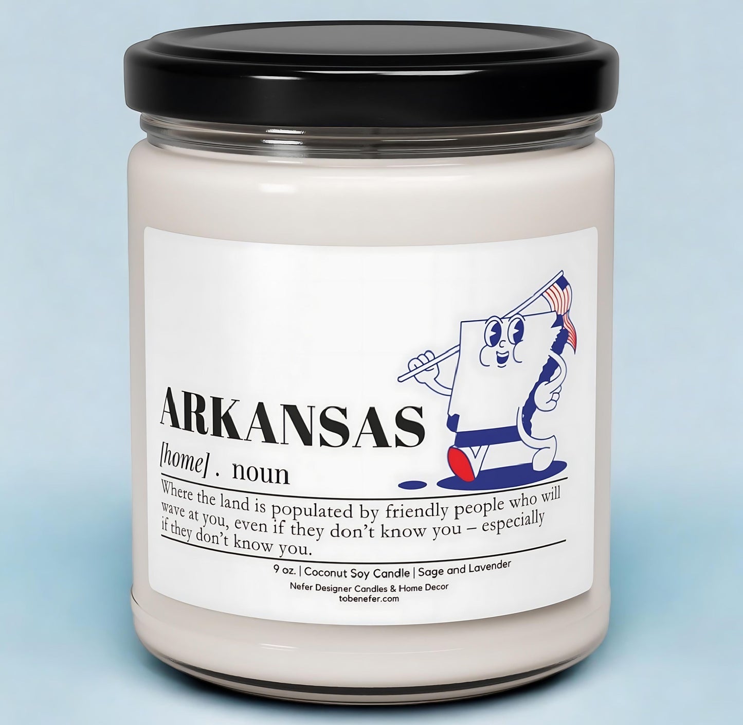 Arkansas | Dictionary Definition | State Scented Candle