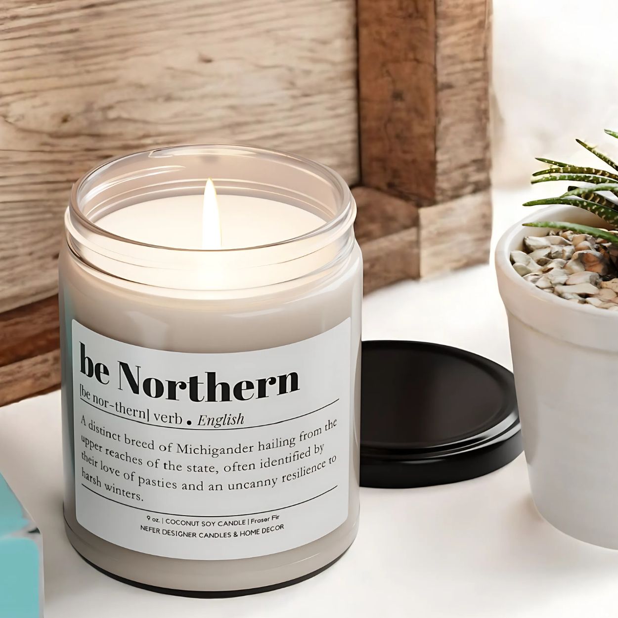 Be Northern Michigan | Dictionary Definition Candle