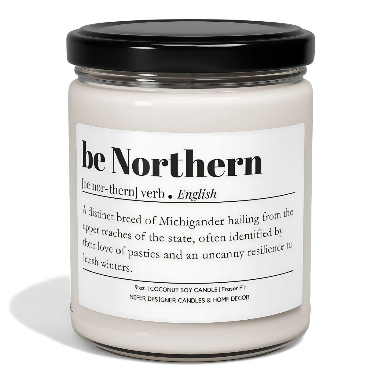 Be Northern Michigan | Dictionary Definition Candle