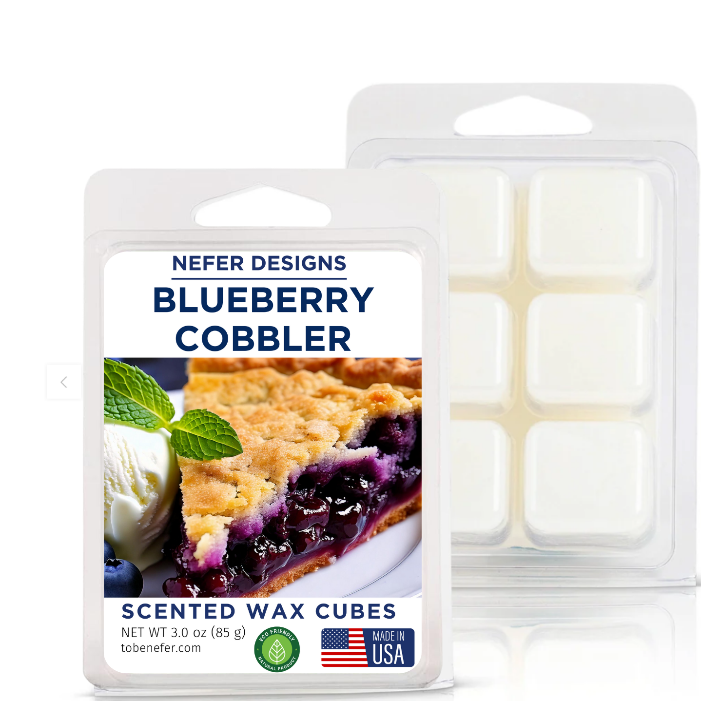 Blueberry Cobbler Wax Melts | Organic & Boldly Scented