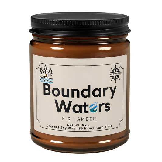 Boundary Waters Lake Soy Candle | Perfect Gift for Minnesota Lake Lovers