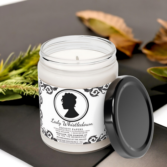 Bridgerton Society Papers Candle