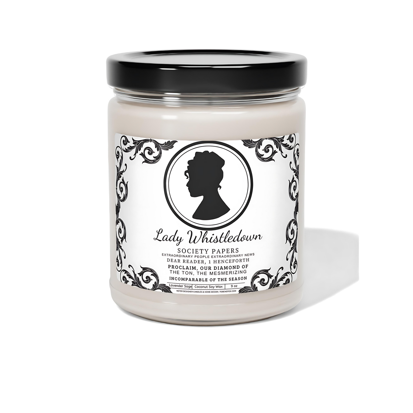 Bridgerton Society Papers Candle