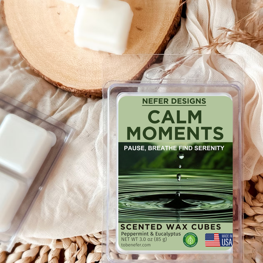 Calm Moments Wax Melts | Organic & Boldly Scented