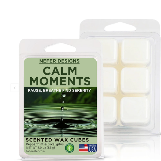 Calm Moments Wax Melts | Organic & Boldly Scented