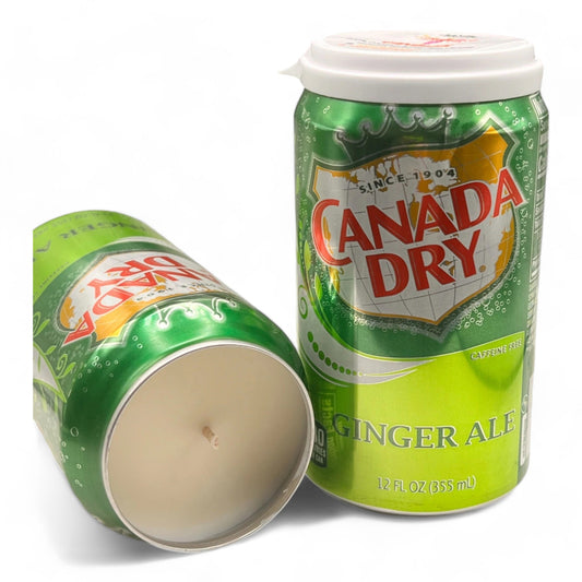 Canada Dry Ginger Ale Can Candle