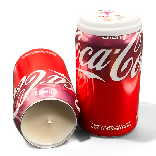 Cherry Coke Coca Cola Can Candle