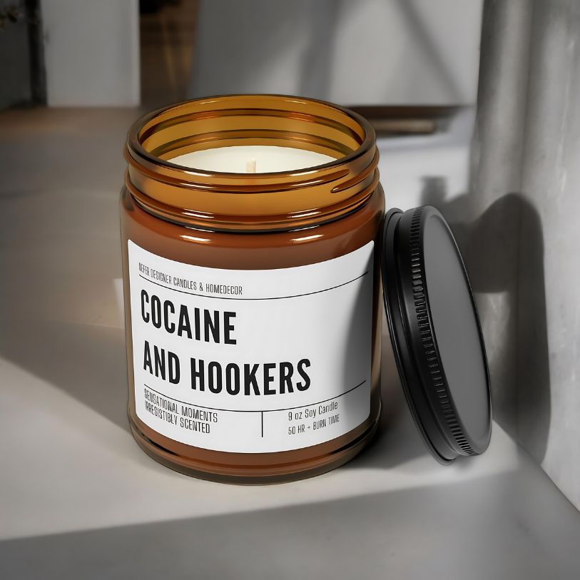 Cocaine and Hookers | Laughing Light Candle Collection