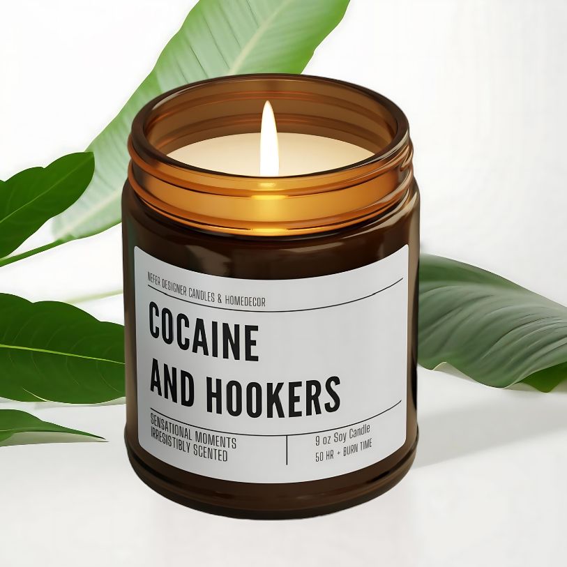 Cocaine and Hookers | Laughing Light Candle Collection