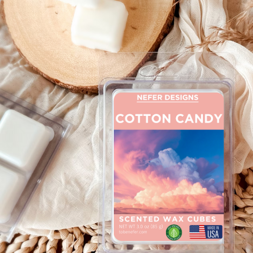 Cotton Candy Wax Melts | Organic & Boldly Scented