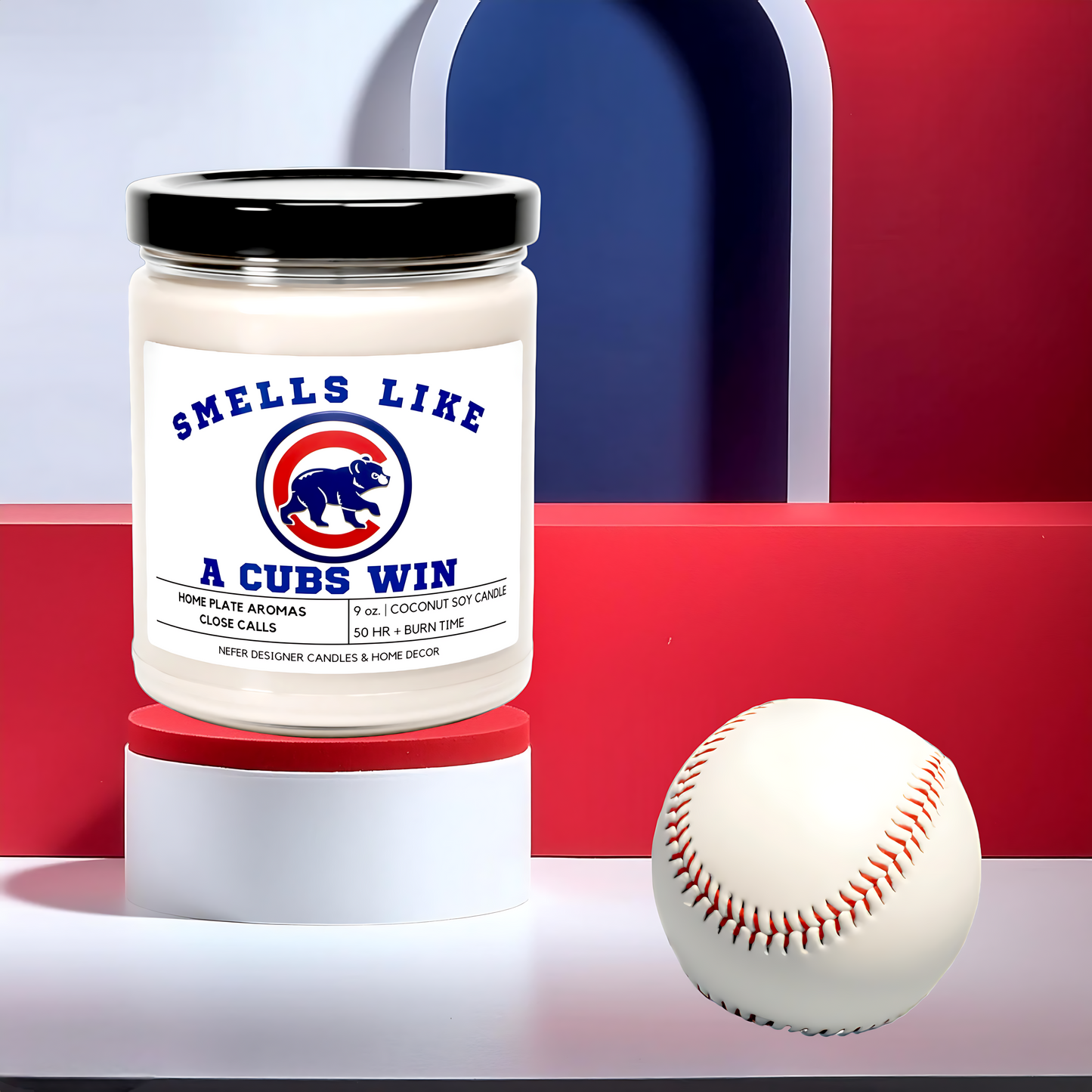 Smells Like a Chicago Cubs Win - Chicago Lucky Game Day Candle