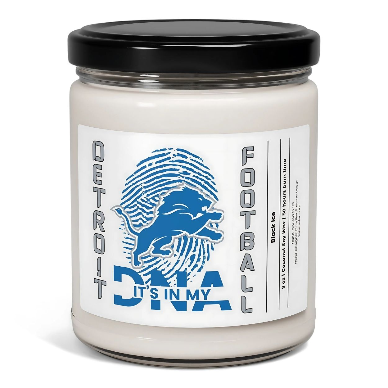 Detroit Lions Lucky Game Day Candle 1 