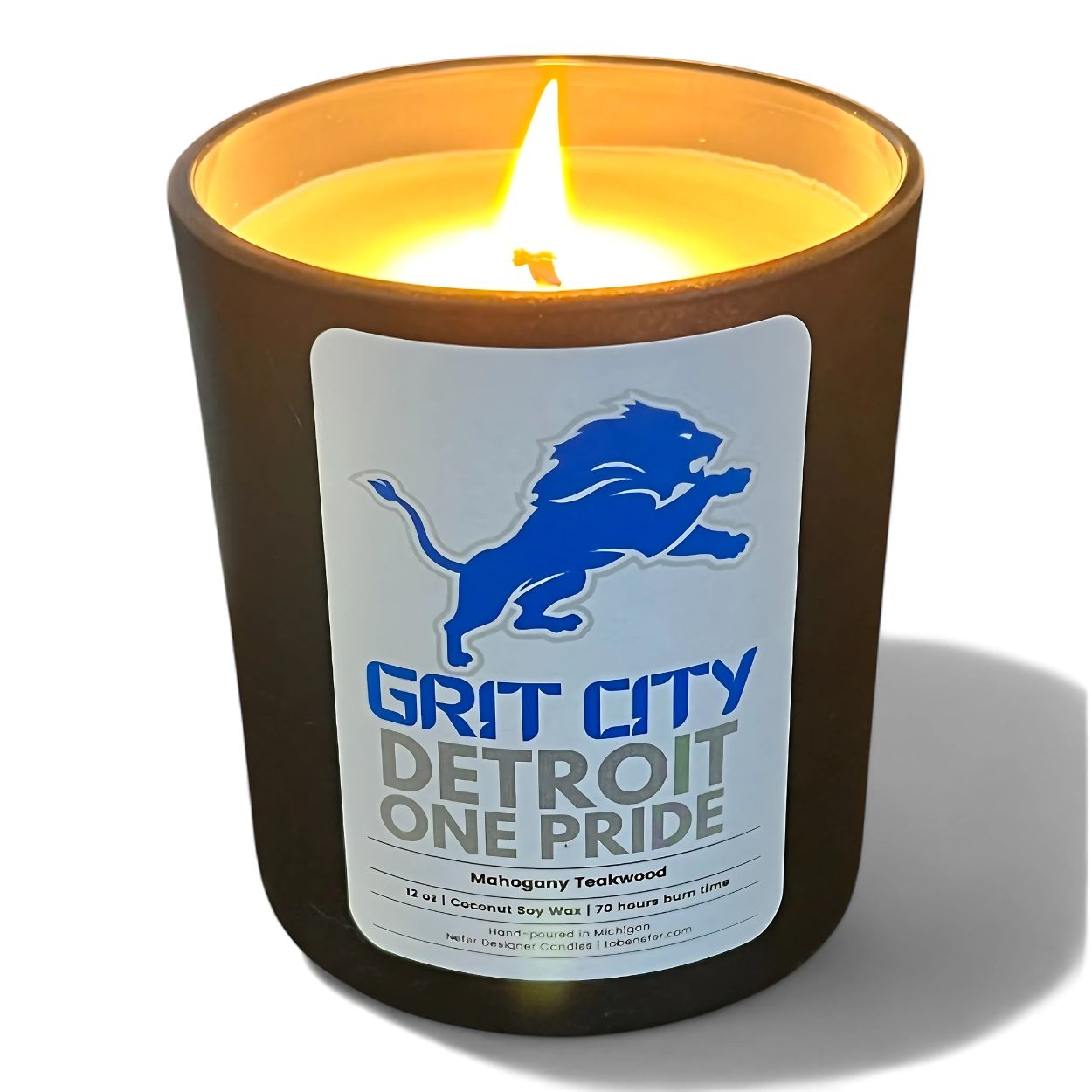 Detroit Lions Candle 5 