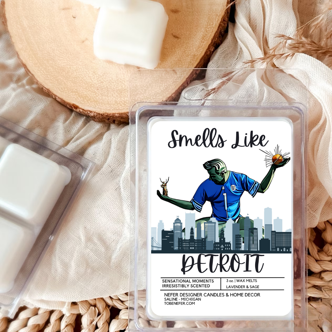 Smells Like Detroit Lions | City Scented Wax Melts