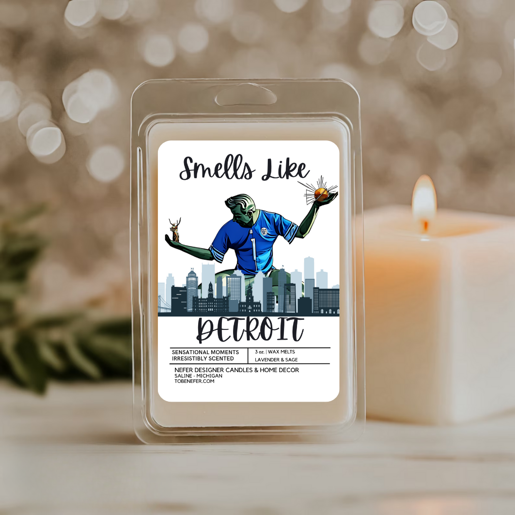 Smells Like Detroit Lions | City Scented Wax Melts