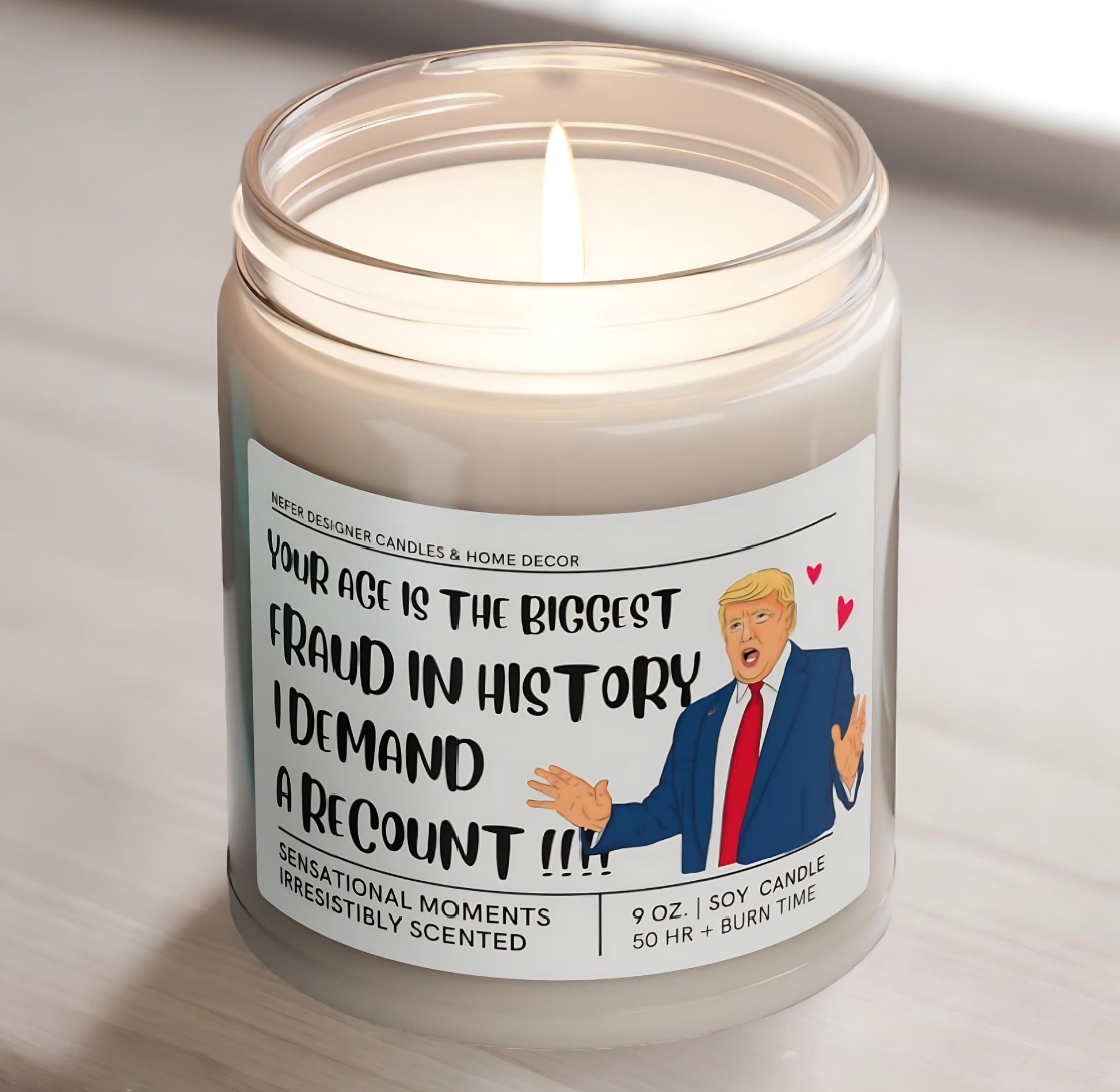 Donald Trump Birthday Candle 