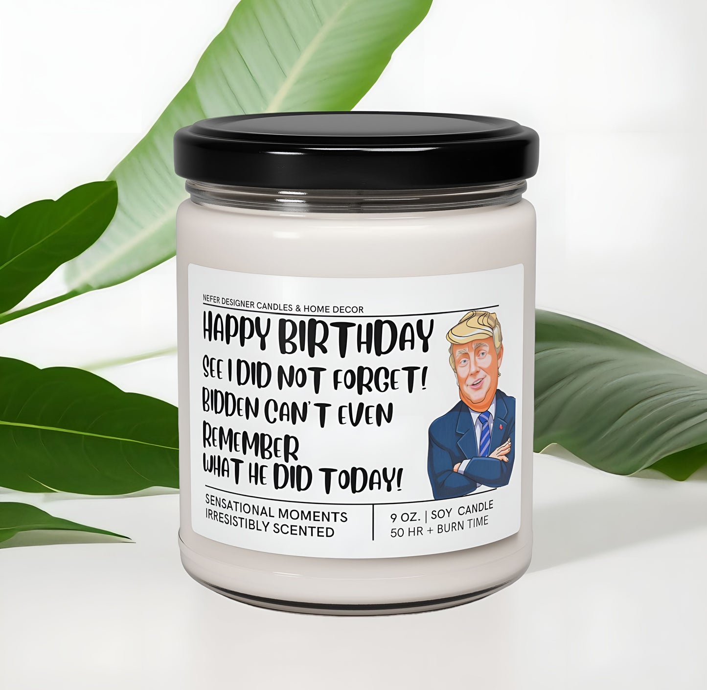 Donald Trump Birthday Cake Candle 