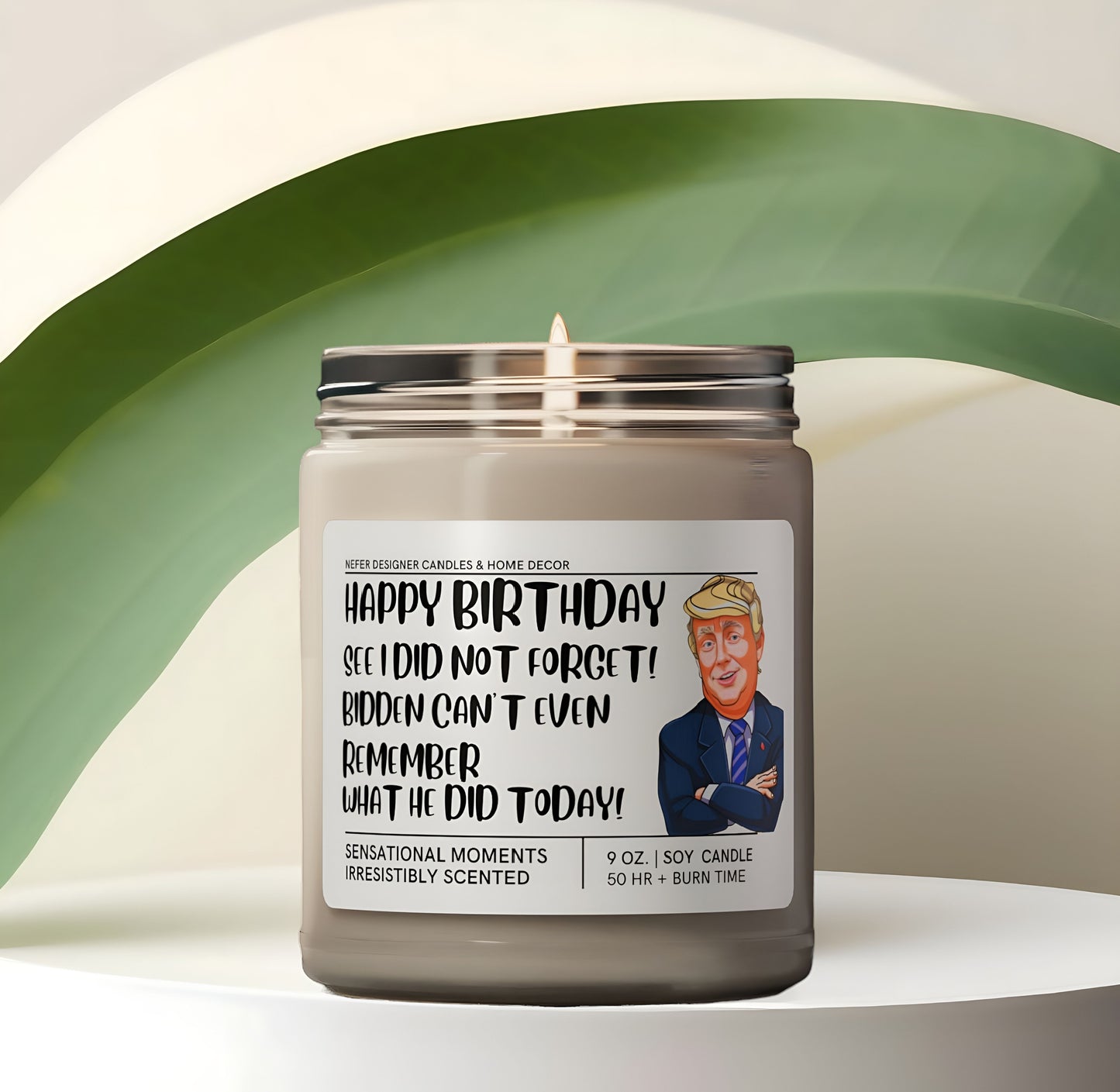 Donald Trump Birthday Cake Candle 