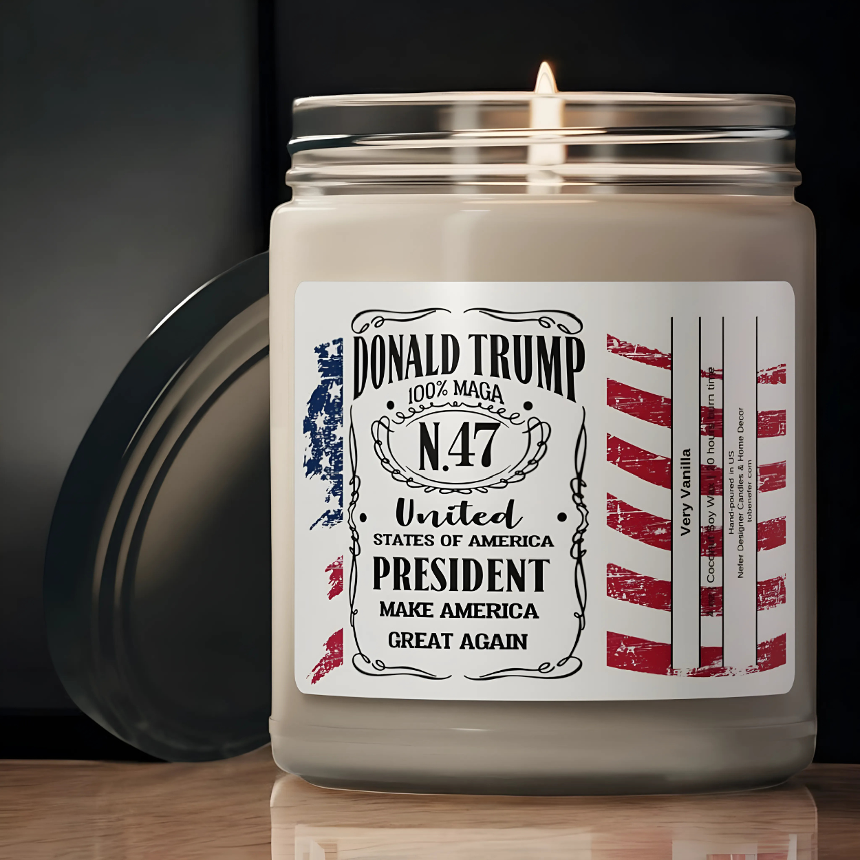 Donald Trump 100% MAGA United States President | Election Candles