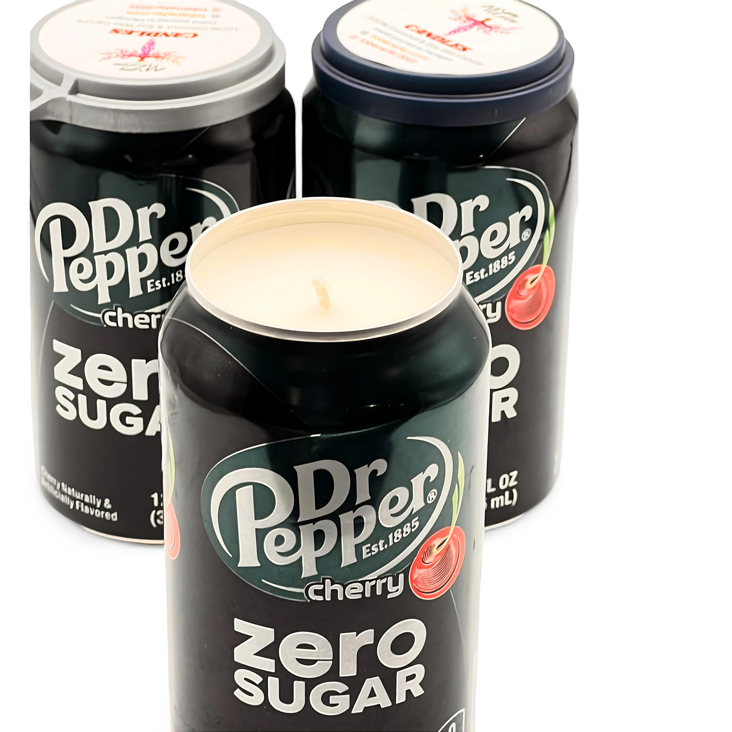 Dr Pepper Cherry Zero Sugar Can Candle