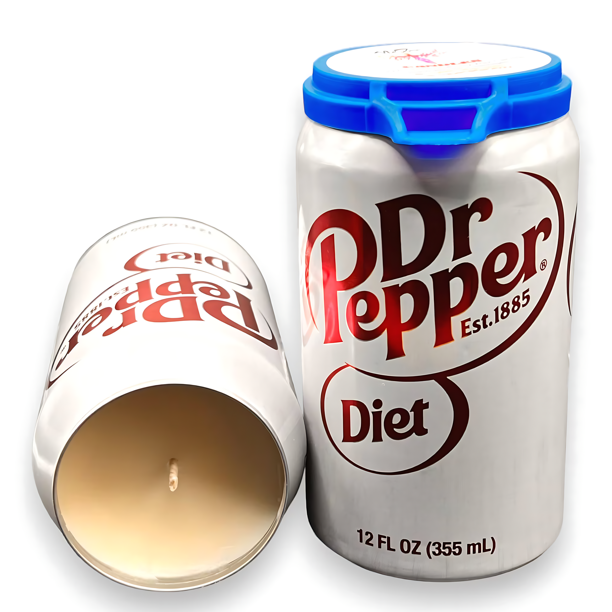 Diet Dr Pepper Can Candle