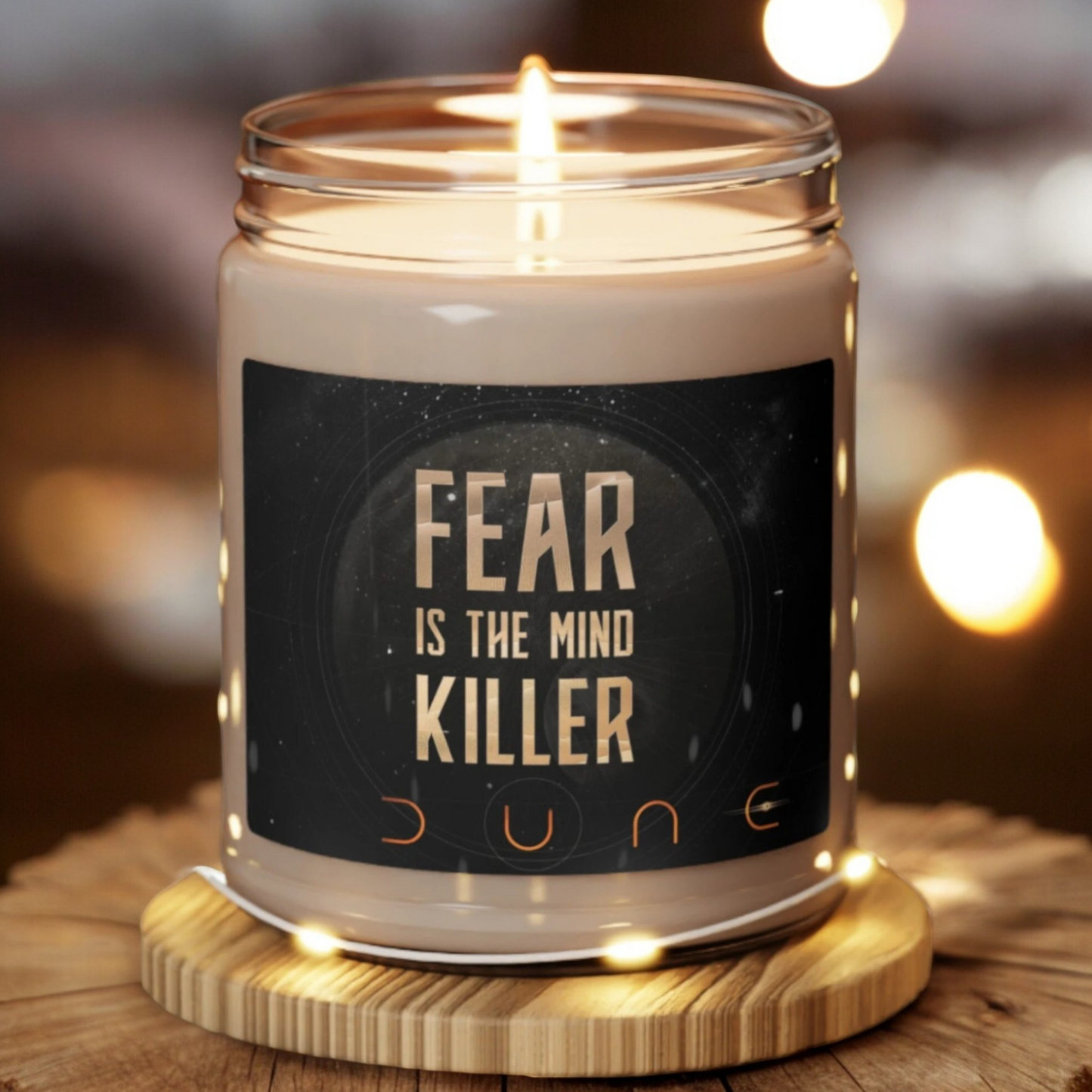 Dune - Fear is the Mind Killer Candle 