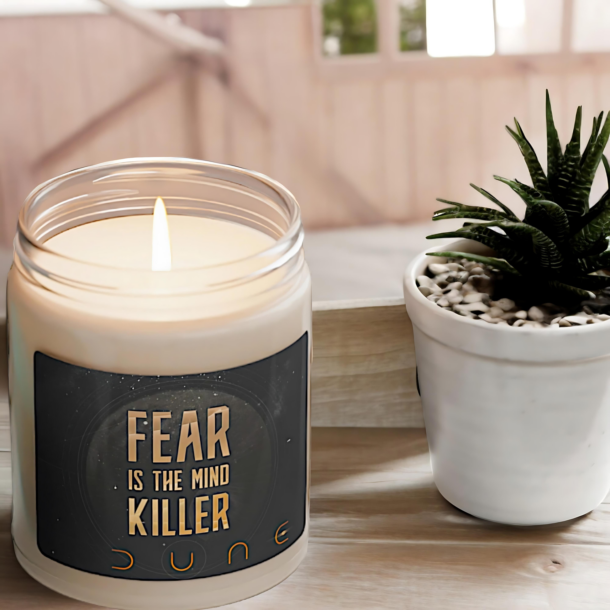 Dune - Fear is the Mind Killer Candle 