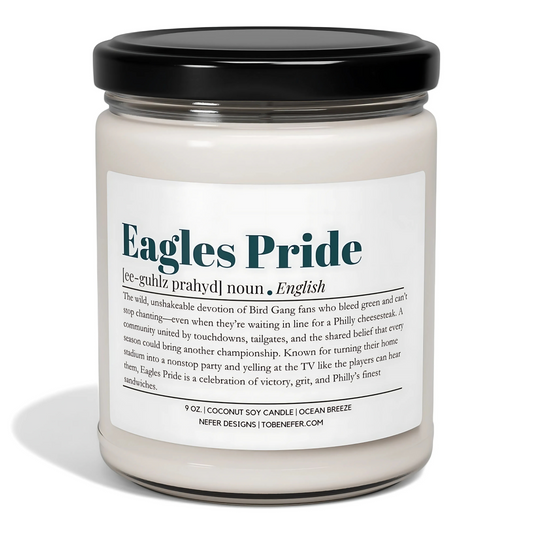 Eagles Pride dictionary definition candle 