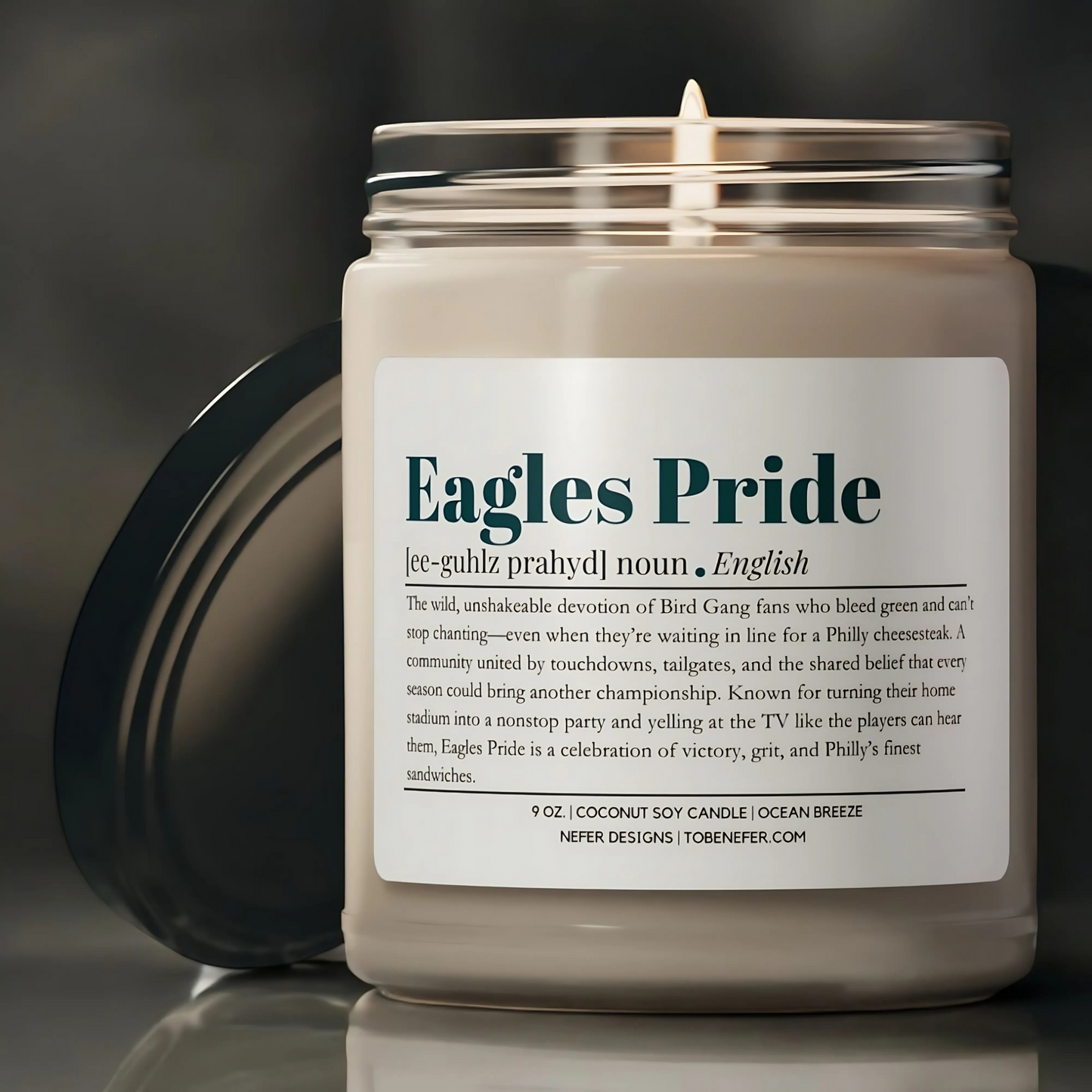 Eagles Pride dictionary definition candle 