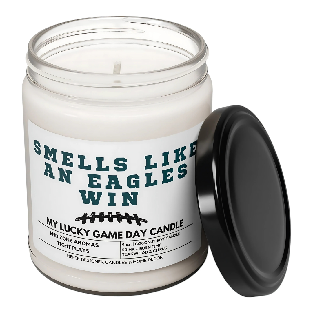 Smells Like an Eagles Win - Philadelphia Lucky Game Day Candle